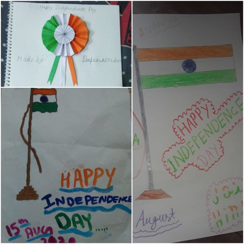 Independence Day Drawing, Independence Day Peacock Drawing Very Easy, 15  August Drawing - YouTube